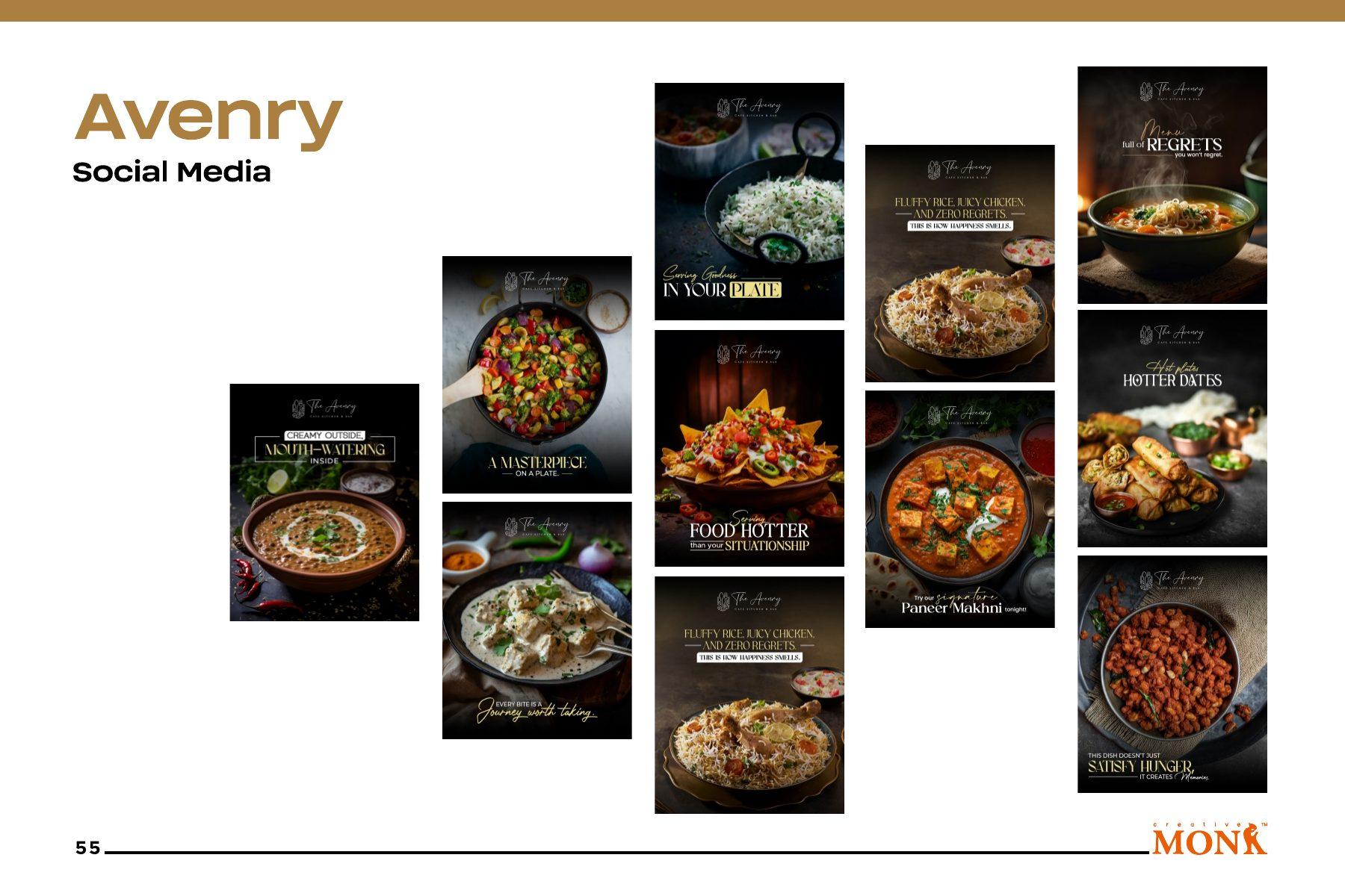 Food social grid — The Avenry