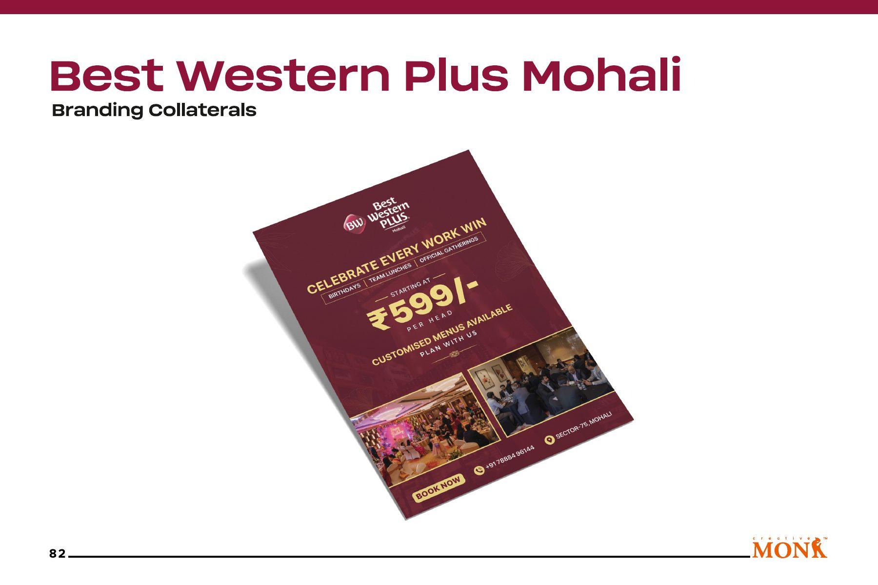 Branding collateral flyer