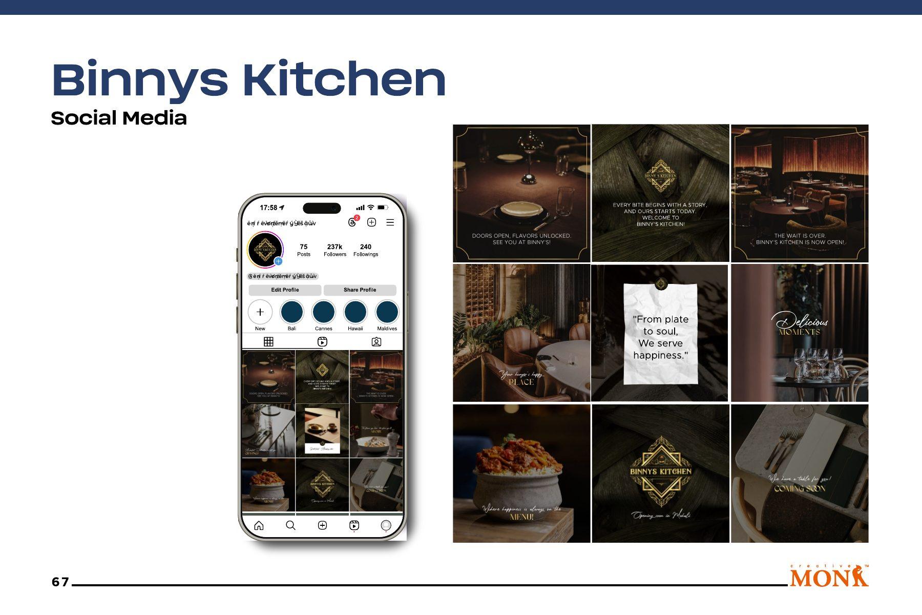 Social media grid