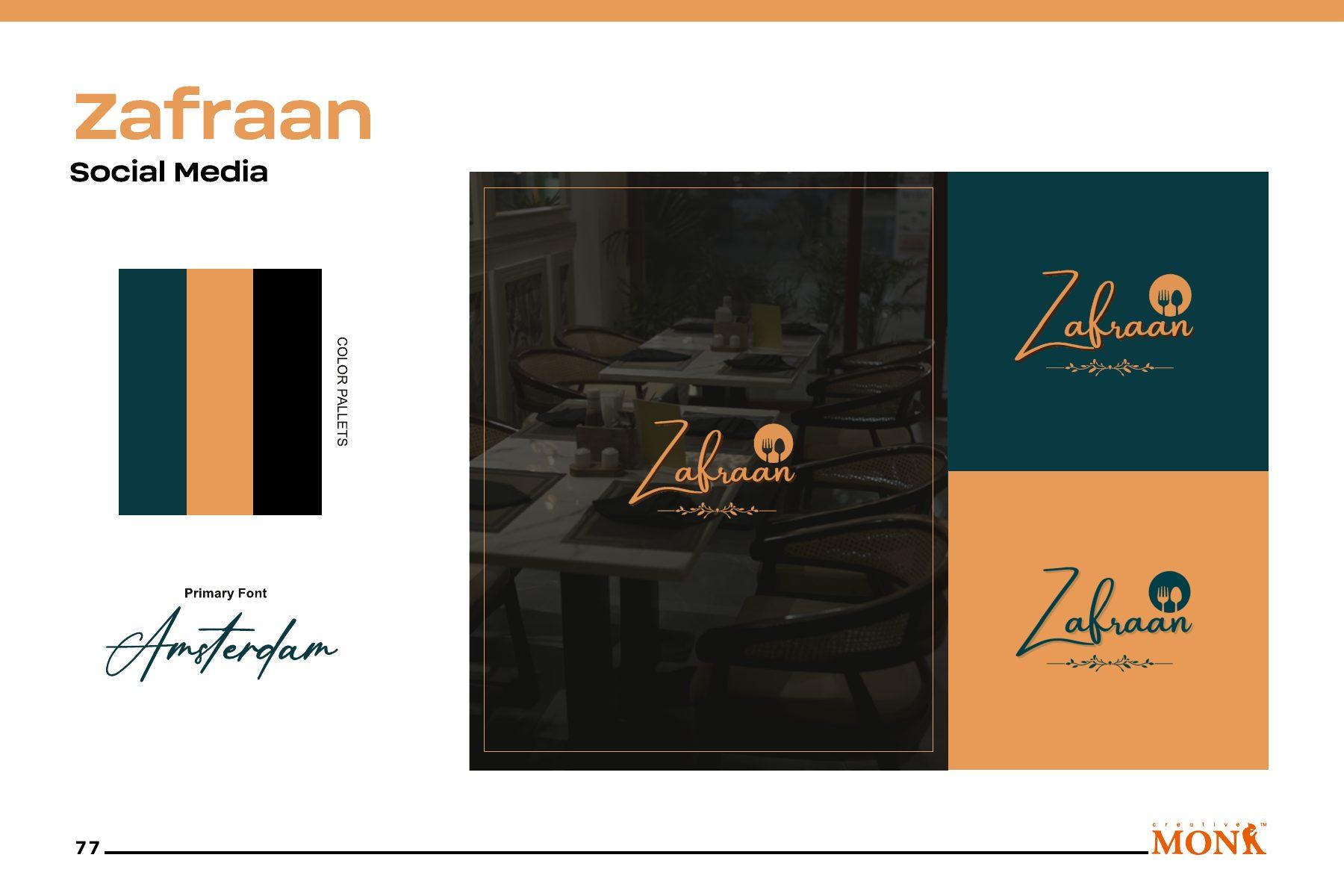 Brand board & social
