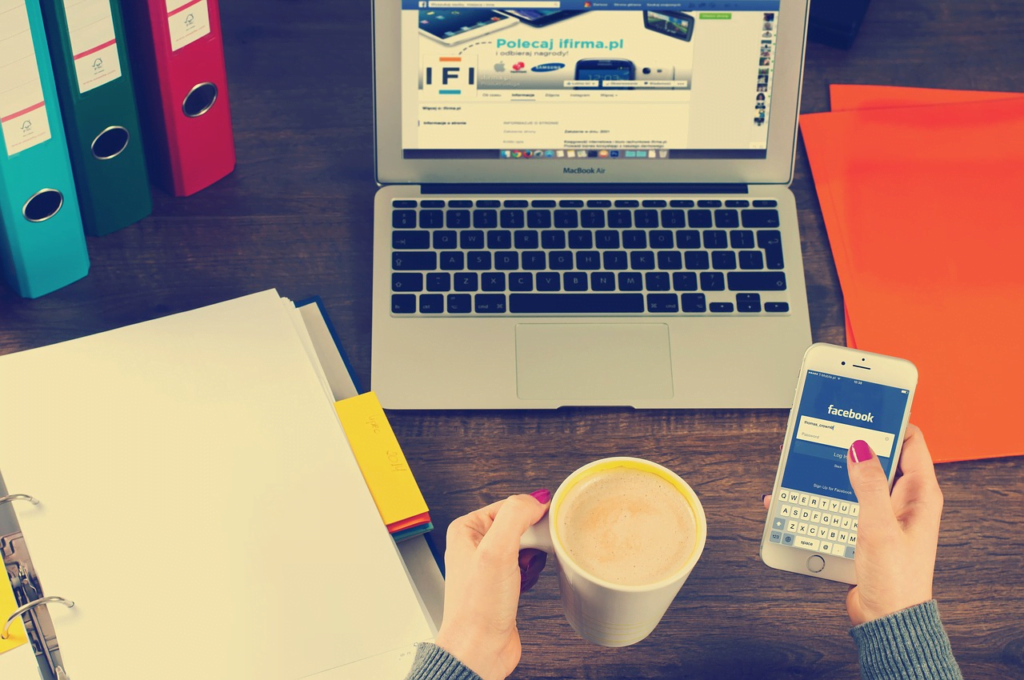 robust social media presence